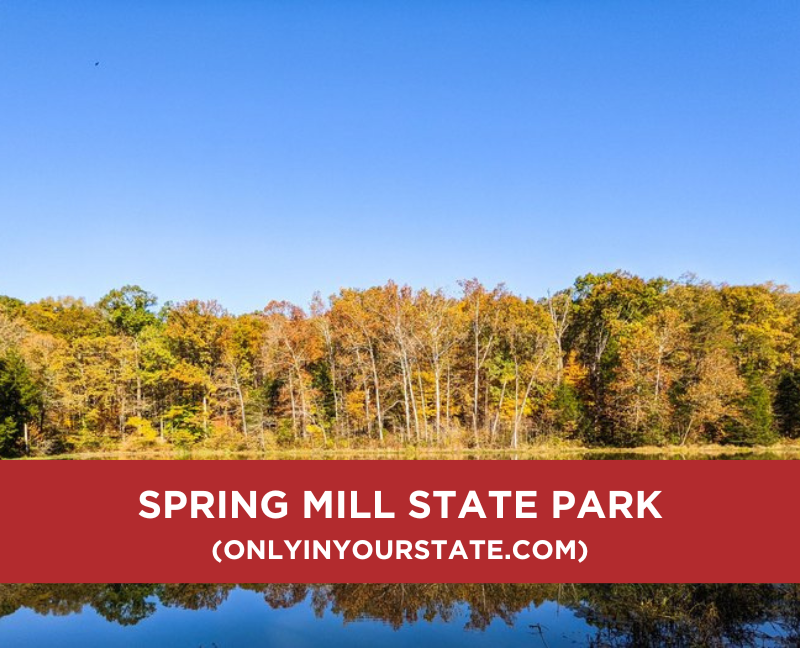 Spring Mill State Park In Mitchell, Indiana