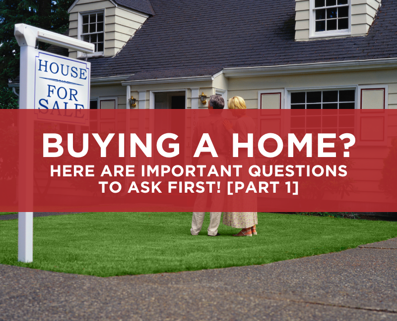 Buying A Home Part 1