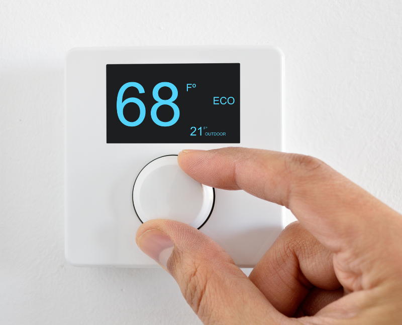 smart thermostat home fahrenheit