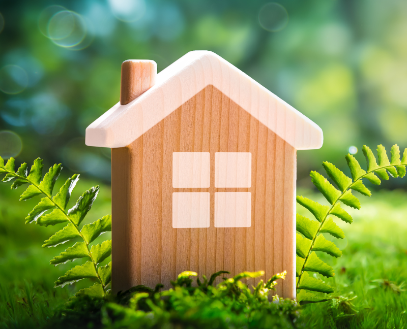 eco friendly home miniature