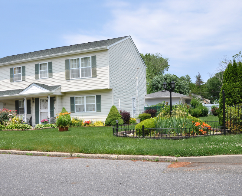 corner lot home