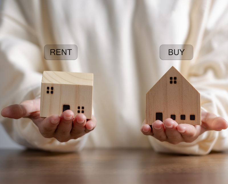 rent or buy a home