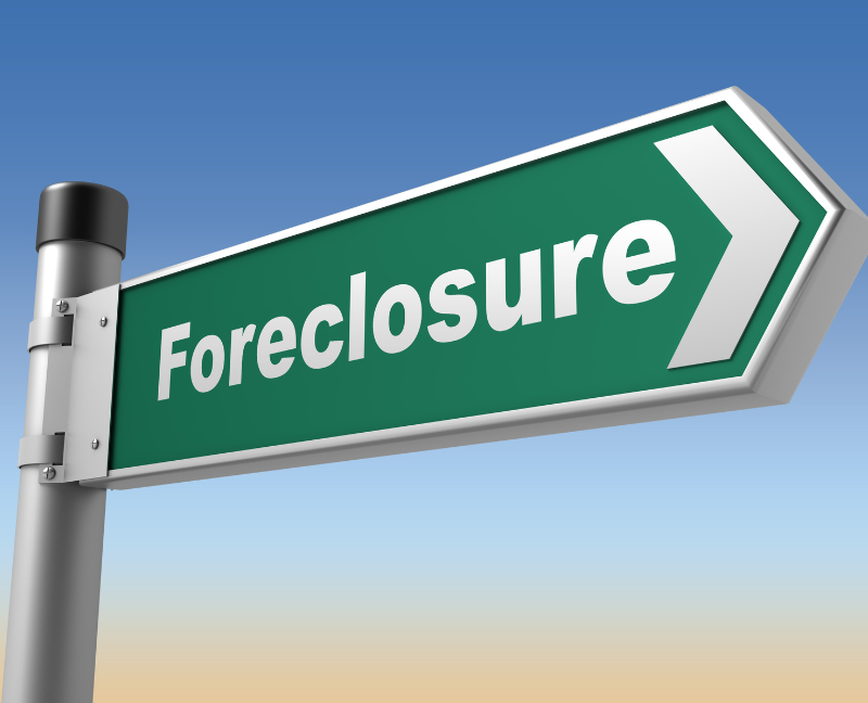 foreclosure sign