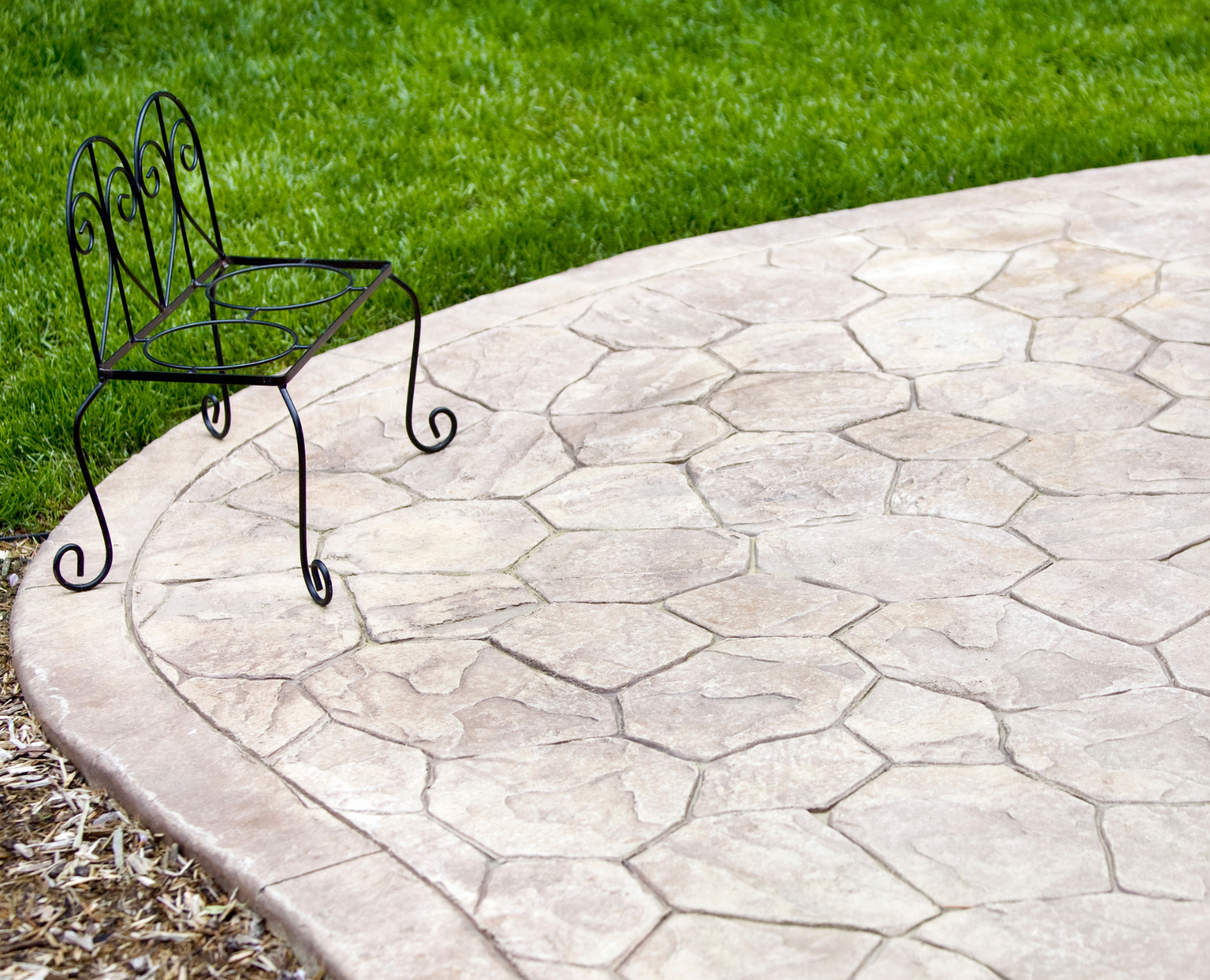 stamped concrete